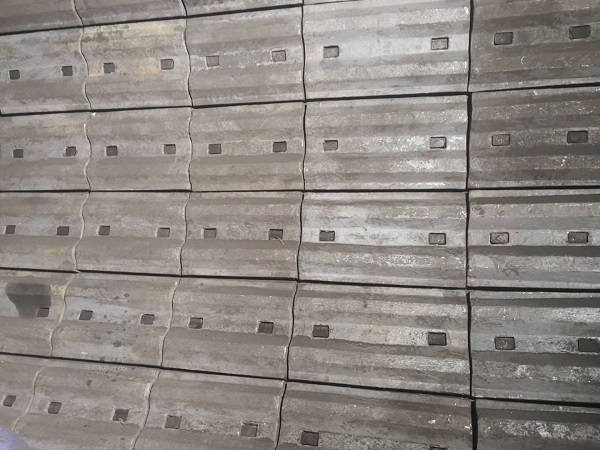 濕式溢流型球磨機(jī)襯板